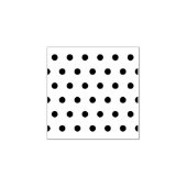 Polka Dot Wood Briefmarke (Plum & Silver) Gummistempel (Prägung)