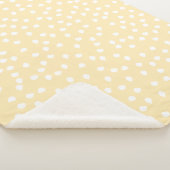 Polka Dot Wrapping Paper Baby Boy Yellow Sherpadecke (3/4)