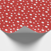 Polka Dot Wrapping Paper Geschenkpapier (Ecke)