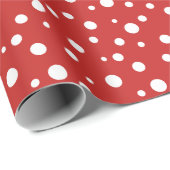 Polka Dot Wrapping Paper Geschenkpapier (Rolleneckpunkt)