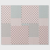 Polka Dot Wrapping Papier Geschenkpapier (Flach)