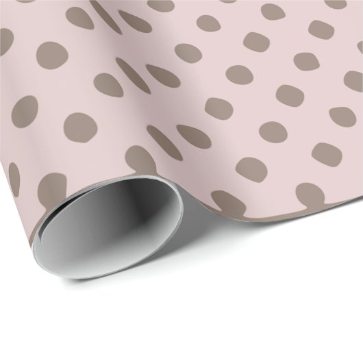Polka Dot Wrapping Papier Geschenkpapier (Rolleneckpunkt)