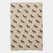 Polka Dot Zebra English Pub Geschirrtuch (Vertikal)