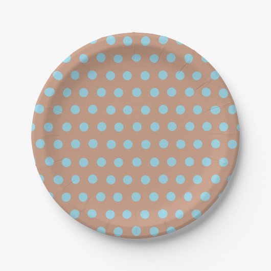 Polka Dots 1 Pappteller (Vorderseite)