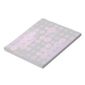 Polka Dots 3 Notizblock (Rotiert)