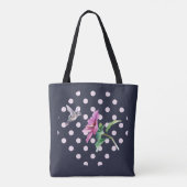Polka Dots and Hummingbird Tasche (Rückseite)