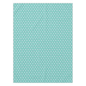 Polka Dots Aqua Tischdecke (Vorderseite)