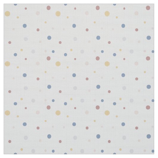 Polka Dots auf weißem Stoff durch das Gardfett Qua (Muster)