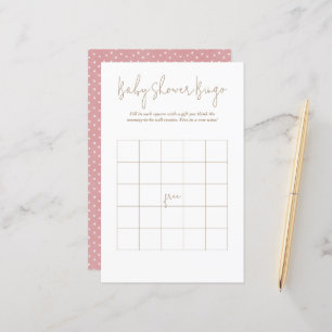 Polka Dots Baby Bear Bingo Baby Showspiel