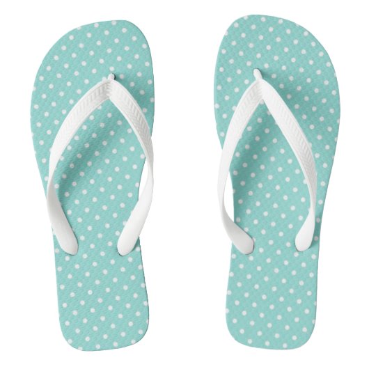 Polka Dots Badesandalen (Fußbett)