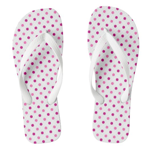 Polka Dots Badesandalen (Fußbett)