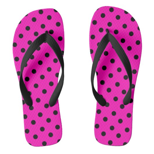 Polka Dots Badesandalen (Fußbett)