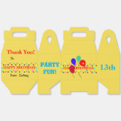 Polka Dots Birthday Balloons Vielen Dank Geschenkschachtel (Ungeklappt)