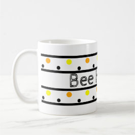 Polka Dots Bumble Bee Kaffeetasse