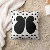 Polka Dots Butterfly Kissen (Decke)