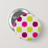 Polka Dots Button (Vorne & Hinten)