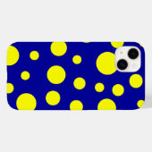 Polka Dots Case-Mate iPhone Hülle (Rückseite (Horizontal))