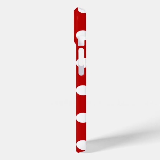 Polka Dots Case-Mate iPhone Hülle (Rückseite / Links)