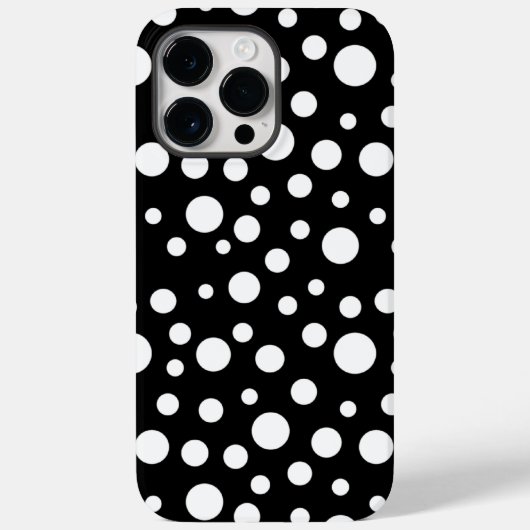Polka Dots Case-Mate iPhone Hülle (Rückseite)