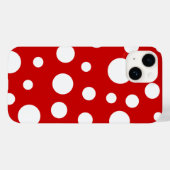 Polka Dots Case-Mate iPhone Hülle (Rückseite (Horizontal))