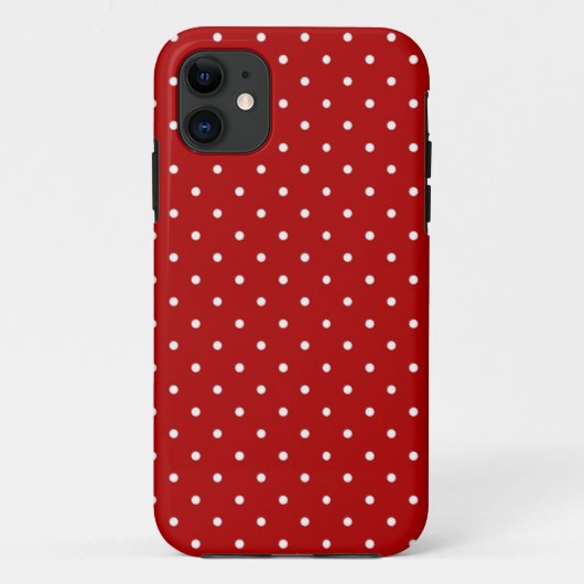 Polka Dots Case-Mate iPhone Hülle (Rückseite)