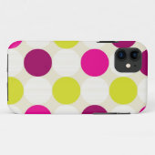 Polka Dots Case-Mate iPhone Hülle (Rückseite (Horizontal))