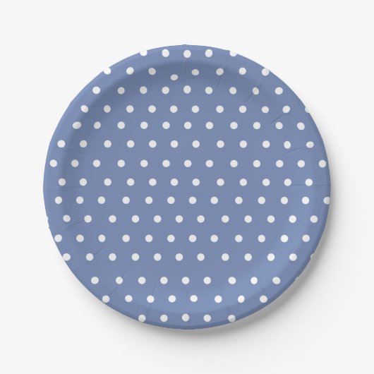 Polka Dots Custom Paper Teller (Vorderseite)