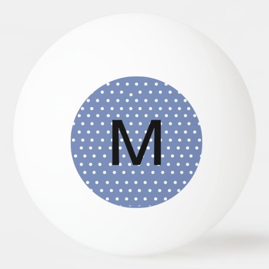 Polka Dots Custom Ping Pong Ball Tischtennisball (Vorderseite)