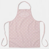 Polka Dots Custom Schürze (Vorderseite)