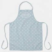 Polka Dots Custom Schürze (Vorderseite)