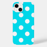 Polka dots cyan hex code 00E3F4