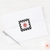 Polka Dots & Daisy Brautparty Sticker (Umschlag)