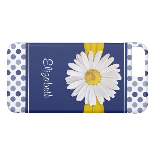 Polka Dots Daisy iPhone 6 Selten da Case-Mate iPhone Hülle (Rückseite (Horizontal))