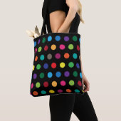 Polka Dots farbig Tasche (Von Nahem)