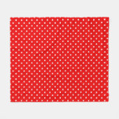 Polka dots fleecedecke (Vorderseite (Horizontal))