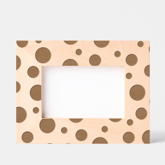 Polka Dots Geätzte Rahmen (Vorderseite)