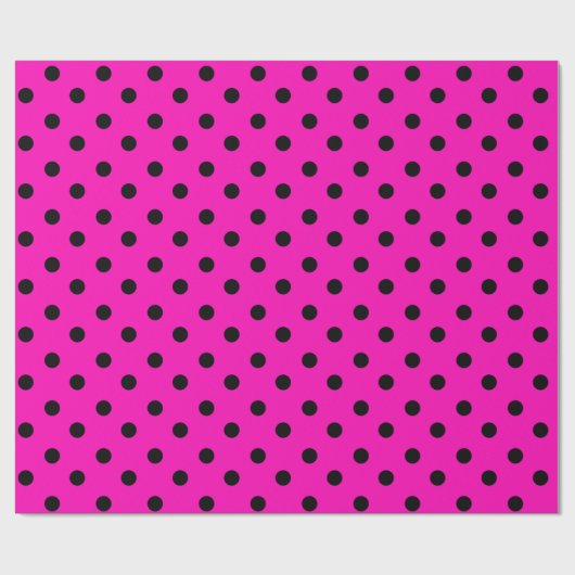 Polka Dots Geschenkpapier (Flach)