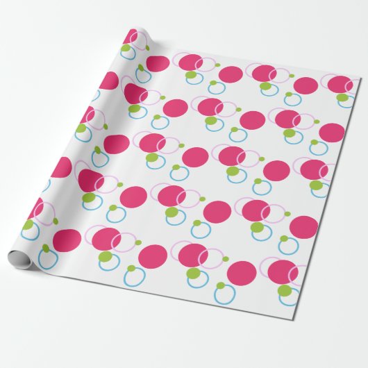 Polka Dots Geschenkpapier (Ungerollt)