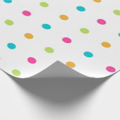 Polka Dots Geschenkpapier (Ecke)