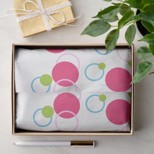 Polka Dots Geschenkpapier Seidenpapier (Geschenk)