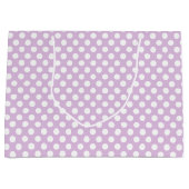 Polka Dots Geschenktasche Große Geschenktüte (Vorderseite)