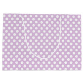 Polka Dots Geschenktasche Große Geschenktüte (Rückseite)