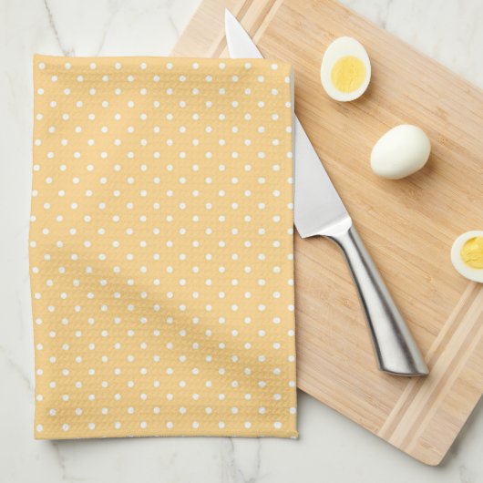 Polka Dots Geschirrtuch (Viertel Falte)