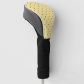 Polka Dots Golf Headcover (angewinkelt)