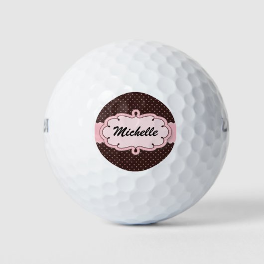Polka Dots Golfball (Vorderseite)