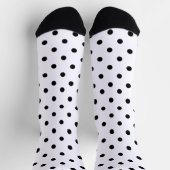Polka Dots Halloween Clown Socken (Oben)