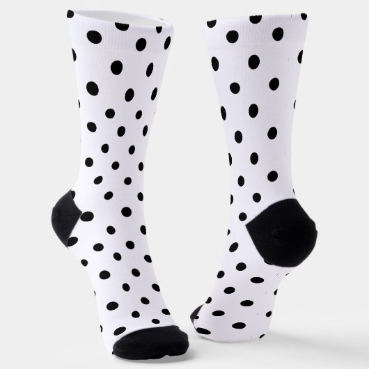 Polka Dots Halloween Clown Socken (Gewinkelt)