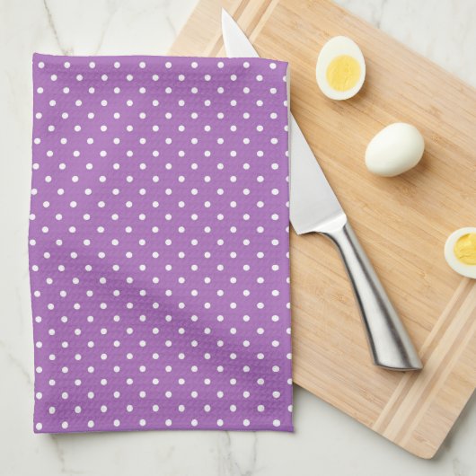 Polka Dots Handtuch (Viertel Falte)