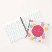 Polka Dots Happy Mother Day | Notebook Notizblock (Innenseite)