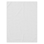Polka dots hellgrau modisch tischdecke (Vorderseite)